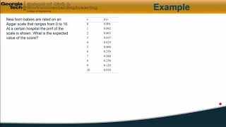 Probability Distributions Expected Values  Fundamentals of Engineering Exam Review [upl. by Olumor606]