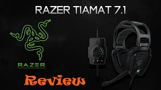 Razer Tiamat 71 Surround Gaming Headset Review [upl. by Nnairac]