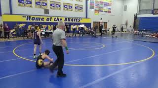 2023 OAC JH STATE DUALS Barberton vs Clyde [upl. by Eenaej]