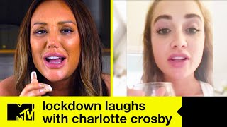 EP 3 Georgia Harrison Takes On A Tattoo Challenge  MTV Lockdown Laughs With Charlotte Crosby [upl. by Ddahc]