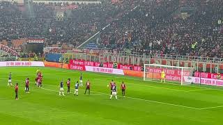 LIVE Tatarusanu penalty save vs Inter Derby 2021 [upl. by Tnarg]