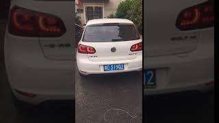 VW Golf 6 Mk6 Full Sequentail LED tail lights [upl. by Gerhan]