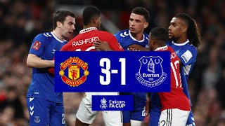 MAN UNITED 31 EVERTON  FA Cup highlights [upl. by Conway]