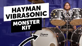 Big Bigger Hayman  The 26quot Monster Vibrasonic Kit  Vintage Drum Talk Season II [upl. by Macmullin]