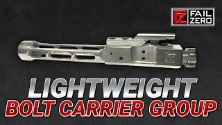 Fail Zero Lightweight Bolt Carrier Group [upl. by Akissej799]