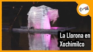 La Llorona se aparece en Xochimilco obra de teatro 🎭 👻 [upl. by Naitsirhc]