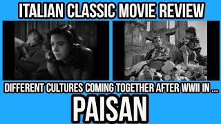 Mustknow ITALIAN CLASSIC MOVIES  Discover PAISAN [upl. by Ahsiugal]