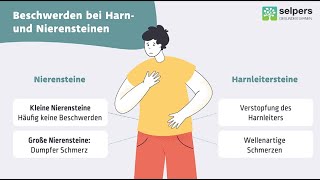 Das sind die Symptome von Harn und Nierensteinen Expertin informiert [upl. by Lillie]