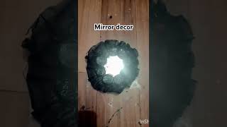 diy mirror made by cardboardand old cloth hand made mirror decor shorts [upl. by Nowell]