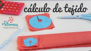 Calcular el tejido para tu traje de flamenca [upl. by Landes]