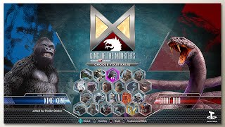 King Kong vs Giant Boa with Healthbars [upl. by Aneleh385]