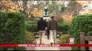 Proposal to FDA for Meningitis Vaccine [upl. by Polito]