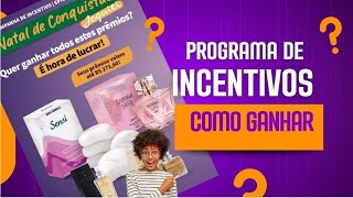 Jequiti programa de Incentivos Natal Conquista veja como ganhar cada brinde [upl. by Nolana322]