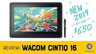 Wacom Cintiq 16 Review A 650 Wacom Drawing Tablet [upl. by Norman115]