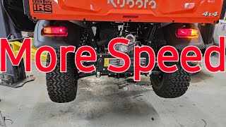 Episode 1 The Baseline  We need more speed  Kubota RTV Optimization Protocol [upl. by Aenehs210]