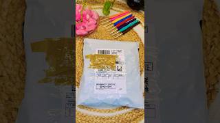 Wool yarn unboxing woolyarn amazon flipkart meesho shorts [upl. by Idas]