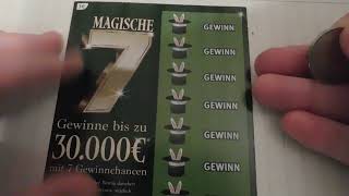 10x die Magische 7 öffnen  Und wie viele Gewinne schaffen wir [upl. by Faucher]