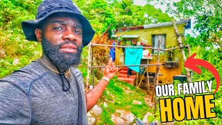 I VISITED OUR HOME MY FAMILY GREW UP IN JAMAICA 🇯🇲 [upl. by Mensch670]