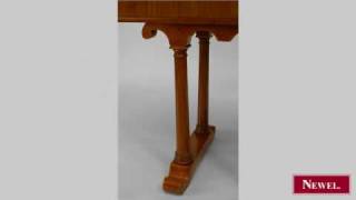 Antique Austrian Biedermeier cherrywood consoleflip top [upl. by Maples]