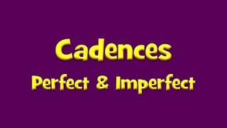 Perfect and Imperfect cadences [upl. by Horatius]