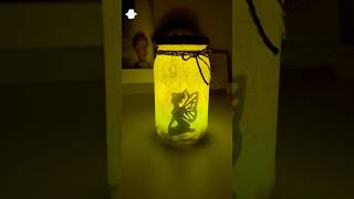 Magical fairy jarvariety അല്ലേ🧚 diy craft shorts fyp trending [upl. by Ennovoj]