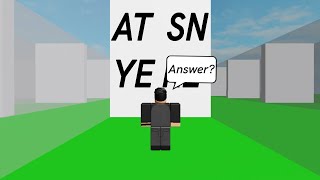 Roblox Guess the Gibberish Full WalkthroughANSWERS UP TO DATE [upl. by Netsirhk140]