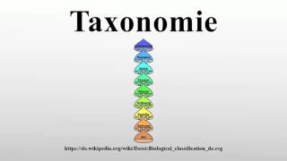 Taxonomie [upl. by Jehias14]