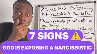 7 SIGNS GOD EXPOSING A NARCISSIST IN YOUR LIFE [upl. by Norod]