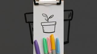 Como Dibujar una Planta 🌱✨ Dibujos para Dibujar [upl. by Tallia645]