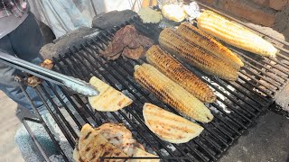 Baño los elotes con manteca de puerco y Mariskero se quemó al comerlos [upl. by Nolly]