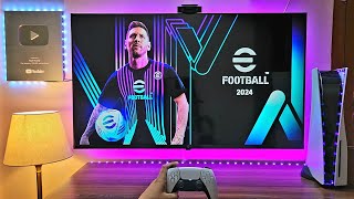 Efootball 2024 Gameplay PS5 4K HDR 60FPS [upl. by Hurleigh]