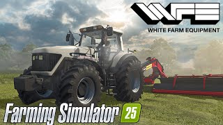 Farming Simulator 25 Friday Update White 8510 Tractor [upl. by Elhsa]