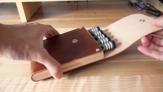 Making a Leather Tool Case [upl. by Rossy]