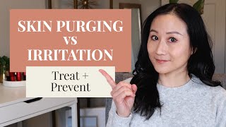 Skin Purging vs Irritation  Dermatologist Guide [upl. by Milo]