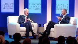 President Obama and President Clinton Discuss Health Care [upl. by Nisaj]