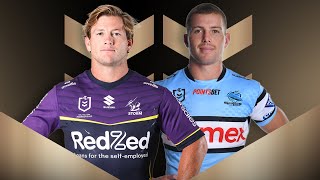 NRL 2024  Storm v Sharks Finals Week 1  Match Preview [upl. by Akehsat]