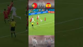 Portugal vs Spain  2018 Fifa World cup Match highlight ، Cristiano Ronaldo Hattrick vs Spain [upl. by Brocky]