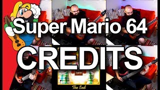 Super Mario 64  Credits  Metal Cover [upl. by Eilssel533]