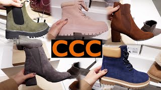 CCC  sprawdź jakie buty warto kupić w atrakcyjnych cenach 🛍️ ZIMOWA KOLEKCJA  botki trapery 😍 [upl. by Atikal353]