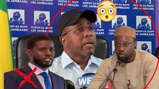 ⛔️Immigration Bougane Guéye démolit Sonko amp Diomayesort un Slogan quot Kou Lapp Sa yaye Diourate quot [upl. by Othello]