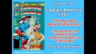 194 Cap vs Everyman 1982 Captain America 267 by JM DeMatteis  Mike Zeck  John Beatty [upl. by Christensen]