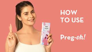 How To Use Pregoh  Midstream Pregnancy Test Kit  Hassle Free  Maximum Hygiene [upl. by Haggai28]