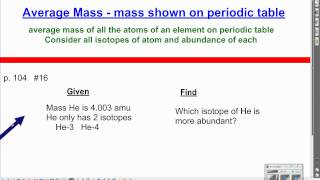 How to determine which isotope is the most abundant [upl. by Leryt]