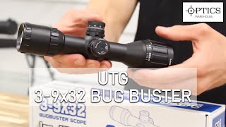 UTG 39x32 1 AO BugBuster RGB MilDot Riflescope  QUICKFIRE REVIEW [upl. by Ettevahs]