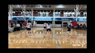 Vince Spadoni 66 Outside Hitter SPVB 18 Elite 112 Jump Touch West Chicago High School [upl. by Skinner]