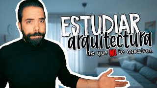 ¿Cómo es ESTUDIAR arquitectura  Mi EXPERIENCIA [upl. by Crist]