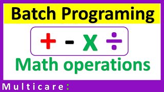 How to add numbers using batch script  Batch programming [upl. by Christyna]