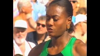 Merlene Ottey 200m SemiFinals 1995 World Championships in Athletics Gothenburg [upl. by Maclean244]