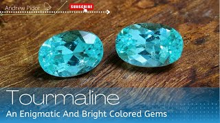 Top 10  Beautiful and Different Colors of Tourmaline [upl. by Yaner]