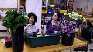 Skills bloom in Deafblind Program through flower delivery service [upl. by Naneek181]